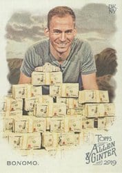 2019 Topps Allen & Ginter Base Set Justin Bonomo #164 card