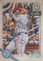 2018 Topps Gypsy Queen Base Set Justin Bour #229 card