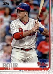 2019 Topps Base Set Justin Bour #248 card