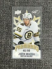 2024-25 Upper Deck Ice Ice Premieres Minis Justin Brazeau #MP-JB card