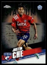 2022 Topps Chrome MLS Justin Che #157 card