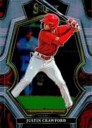 2023 Panini Select Base Set Justin Crawford #122 card