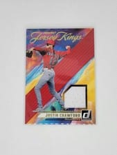 2024 Donruss Prospect Jersey Kings Justin Crawford #PJK-JC card
