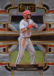 2024 Panini Select Base Set Justin Crawford #38 card
