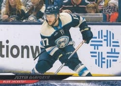 2024-25 Upper Deck Base Set Justin Danforth #292 card