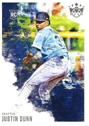 2020 Panini Diamond Kings Base Set Justin Dunn #125 card