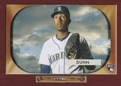 2020 Topps Archives 1955 Bowman Archives Justin Dunn #B55-7 card