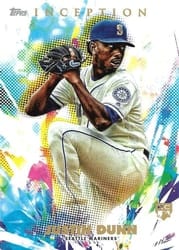2020 Topps Inception Base Set Justin Dunn #51 card