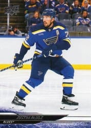 2024-25 Upper Deck Base Set Justin Faulk #612 card