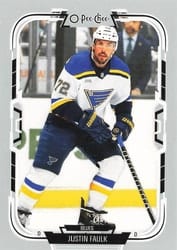 2025-26 O-Pee-Chee Base Set Justin Faulk #429 card