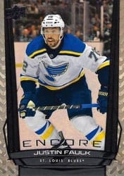 2025-26 Upper Deck Encore Justin Faulk #E-146 card