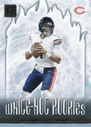 2021 Donruss White-Hot Rookies Justin Fields #WHR-JFI card