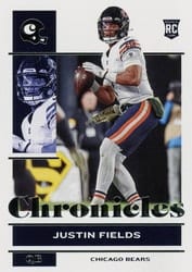 2021 Panini Chronicles Base Set Justin Fields #19 card