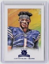 2021 Panini Chronicles Gridiron Kings Justin Fields #GK-4 card