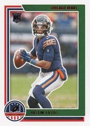 2021 Panini Chronicles Stars & Stripes Justin Fields #STS-JFI card