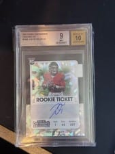 2021 Panini Contenders Justin Fields #108 card