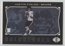 2021 Panini Illusions HoloHeroes Justin Fields #HHJF-6 card