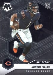 2021 Panini Mosaic Base Set Justin Fields #242 card