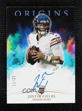 2021 Panini Origins Rookie Autographs Justin Fields #RA-JF card