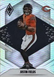 2021 Panini Phoenix Base Set Justin Fields #108 card