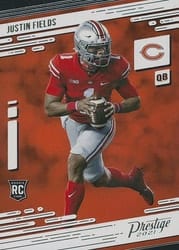 2021 Panini Prestige Base Set Justin Fields #203 card