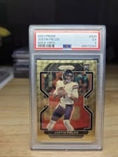 2021 Panini Prizm Justin Fields #334 card