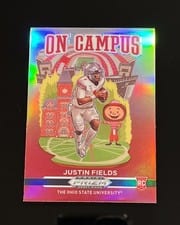 2021 Panini Prizm Draft Picks On Campus Justin Fields #OC-JF card