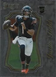 2021 Panini Select Select Certified Rookies Justin Fields #SCR-4 card