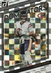 2022 Donruss Dominators Justin Fields #D22 card
