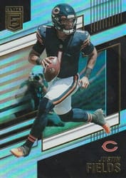2022 Donruss Elite Base Set Justin Fields #20 card