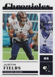 2022 Panini Chronicles Base Set Justin Fields #24 card