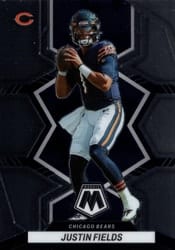 2022 Panini Mosaic Base Set Justin Fields #33 card