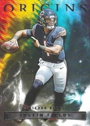 2022 Panini Origins Base Set Justin Fields #18 card