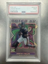 2022 Panini XR Rated XR Justin Fields #RXR-18 card