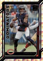 2023 Donruss Dominators Justin Fields #D-23 card