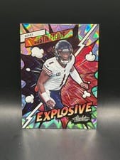 2023 Panini Absolute Explosive Justin Fields #14 card