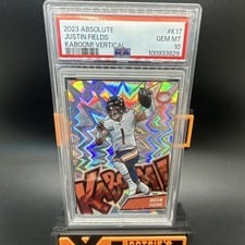 2023 Panini Absolute Kaboom - Vertical Justin Fields #K17 card