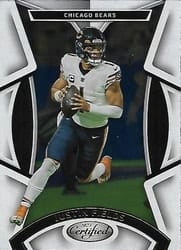 2023 Panini Certified Base Set Justin Fields #80 card