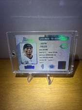 2023 Panini Contenders License to Dominate Justin Fields #2 card