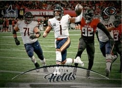 2023 Panini Luminance Base Luminance Horizontal Justin Fields #79 card