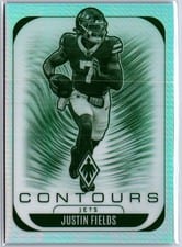 2025 Panini Phoenix Contours Justin Fields #25 card