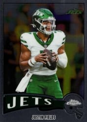 2025 Topps Chrome 1975 Topps Justin Fields #1975-26 card