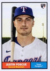 2024 Topps Archives Base Set Justin Foscue #31 card