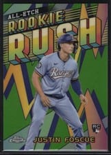 2024 Topps Chrome Update All-Etch Rookie Rush Justin Foscue #CAERU-14
