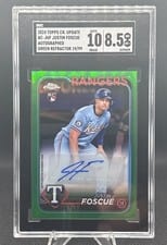2024 Topps Chrome Update Autographs Justin Foscue #AC-JUF card