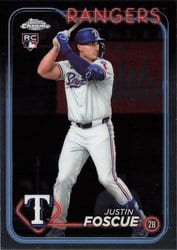 2024 Topps Chrome Update Base Set Justin Foscue #USC179 card
