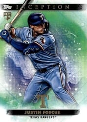 2024 Topps Inception Base Set Justin Foscue #28 card