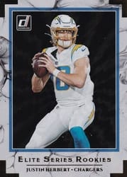 2020 Donruss Elite Series Rookies Justin Herbert #ESR-JH card