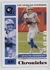 2020 Panini Chronicles Justin Herbert Red #53 card
