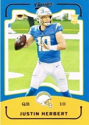 2020 Panini Chronicles Classics Justin Herbert #CL-3 card